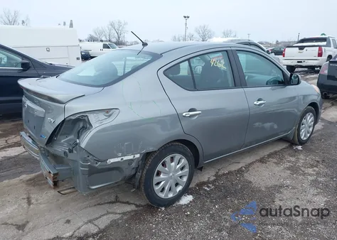 2013 Nissan Versa 1.6 Sv z USA, uszkodzony, nr VIN 3N1CN7APXDL881868